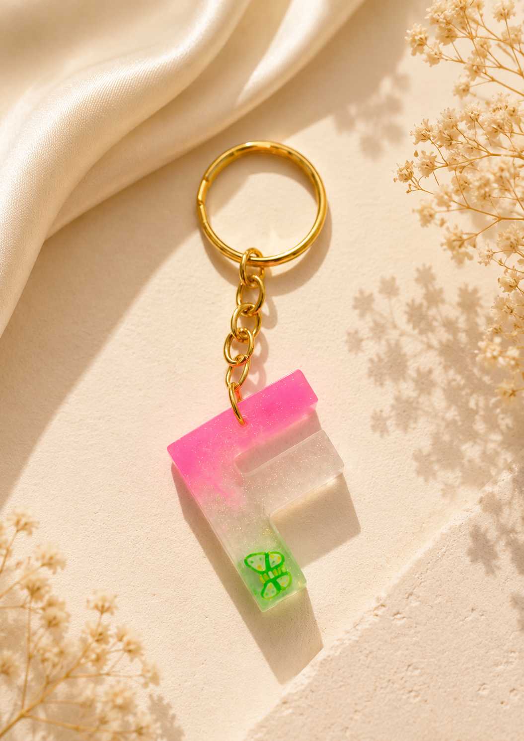 Resin Luxury Keychain