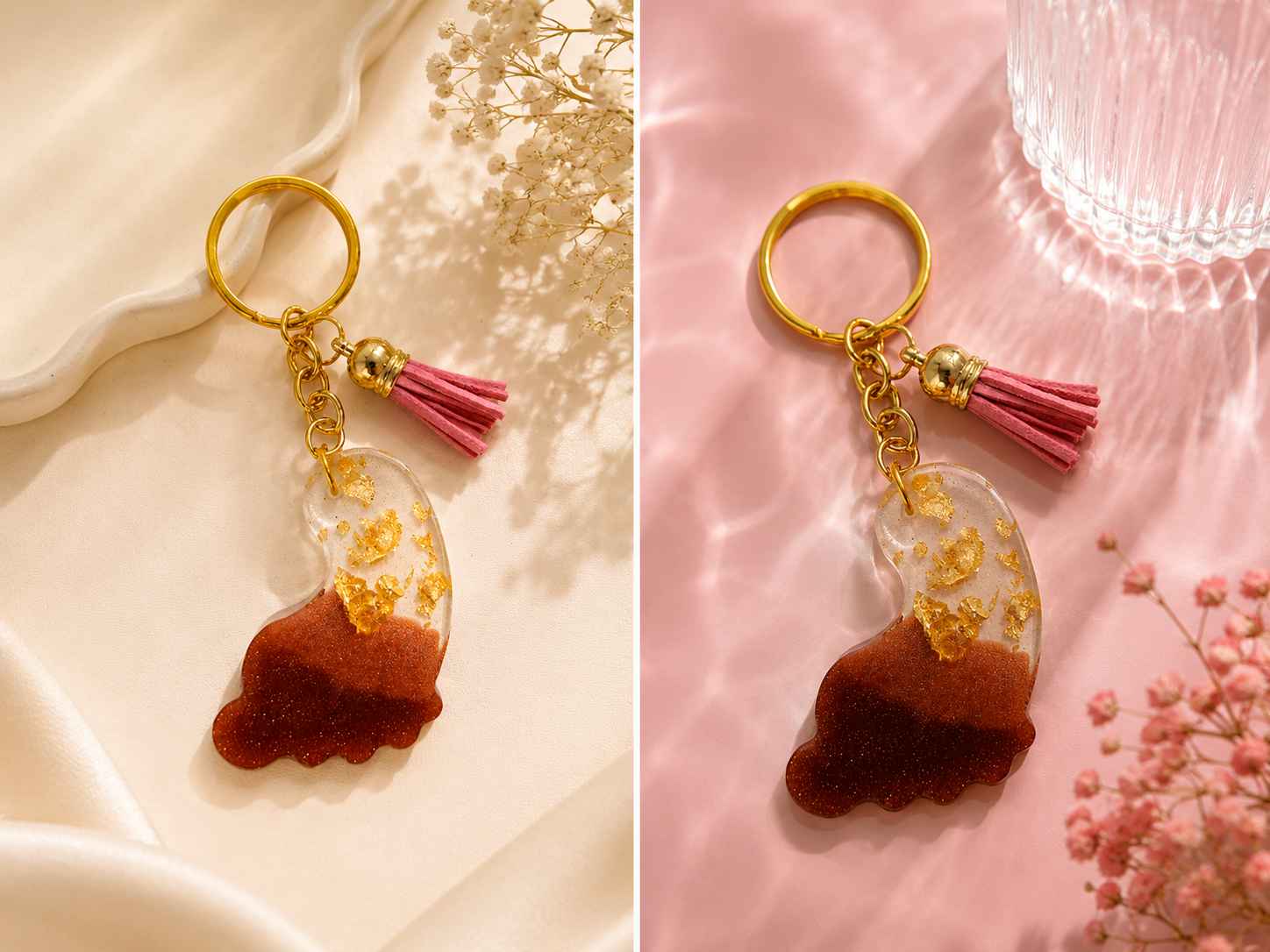 Resin Luxury Keychain