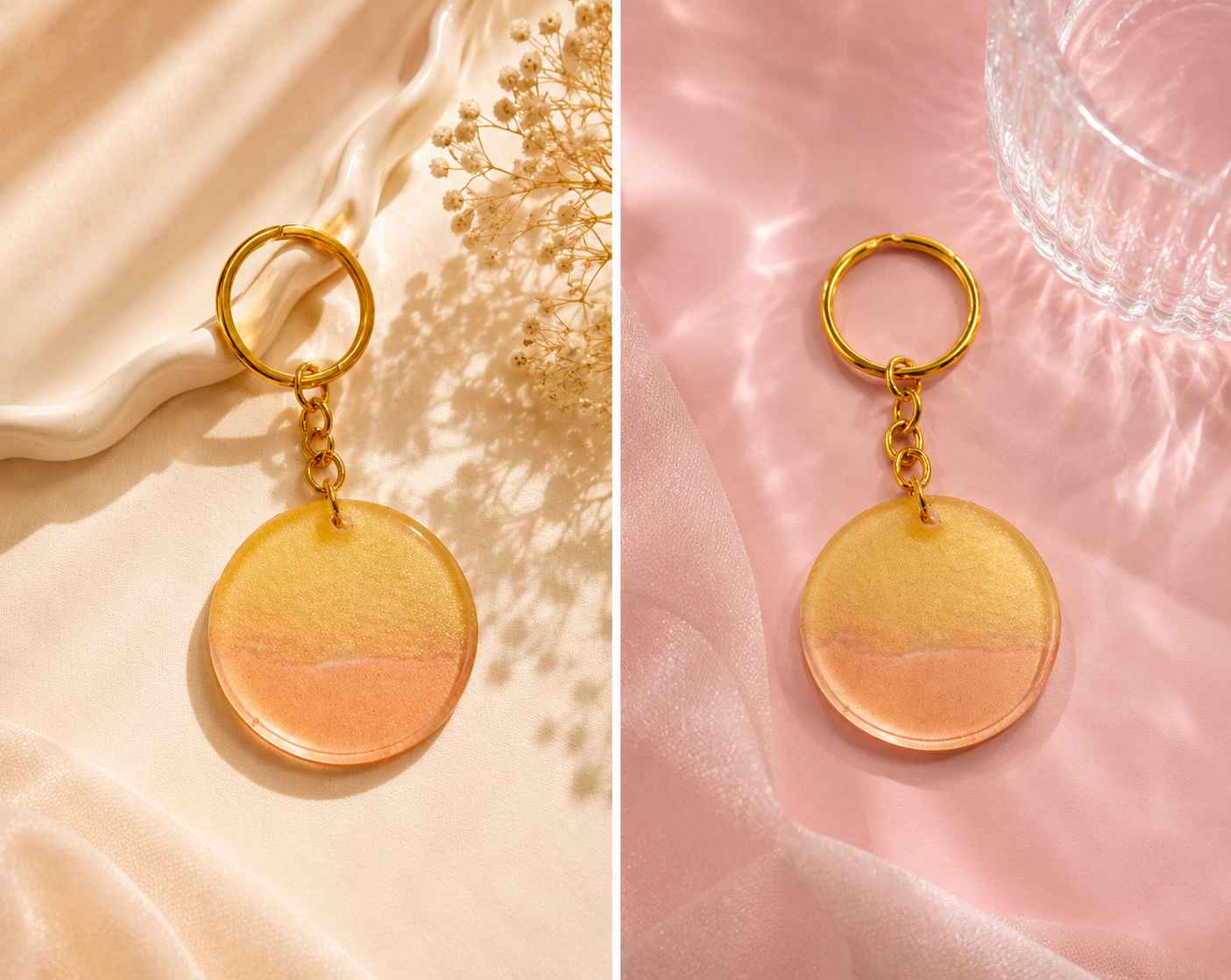 Resin Luxury Keychain