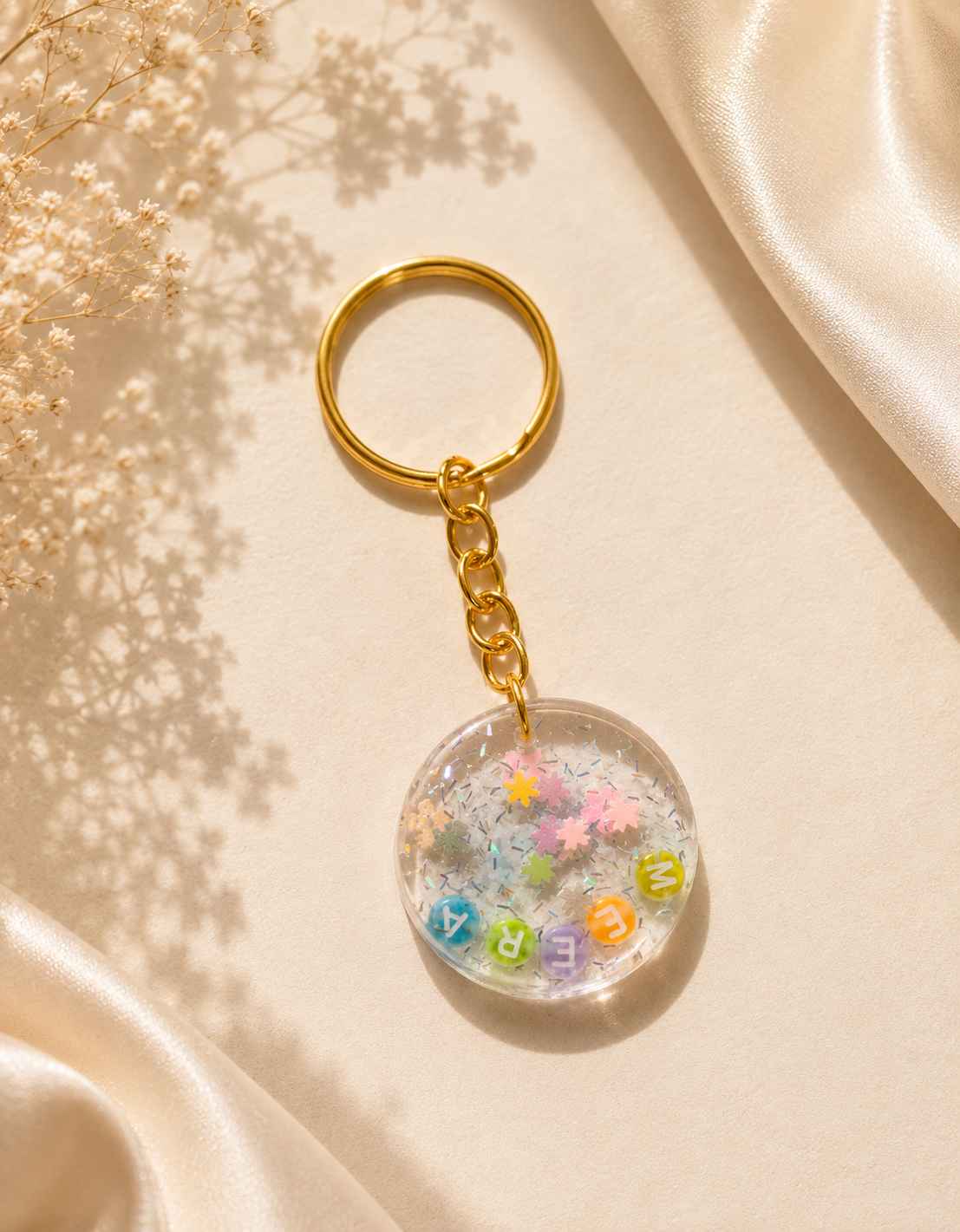 Resin Luxury Keychain