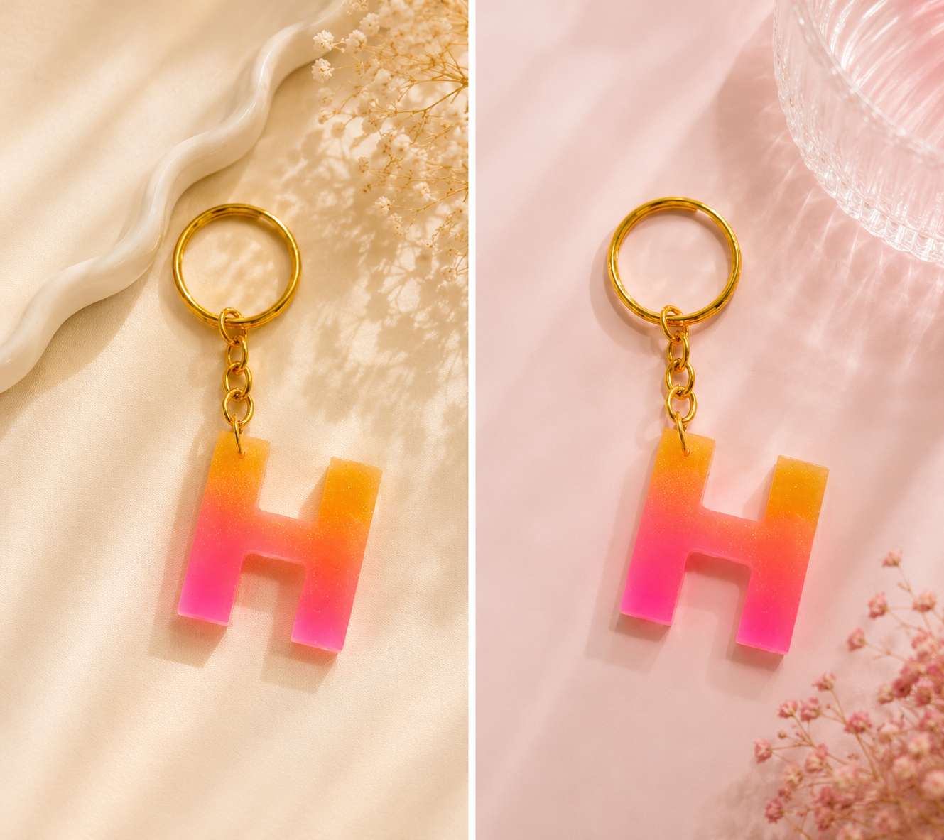 Resin Luxury Keychain