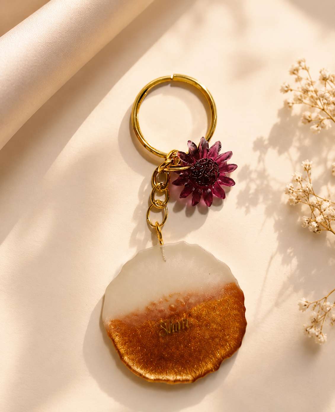 Resin Luxury Keychain
