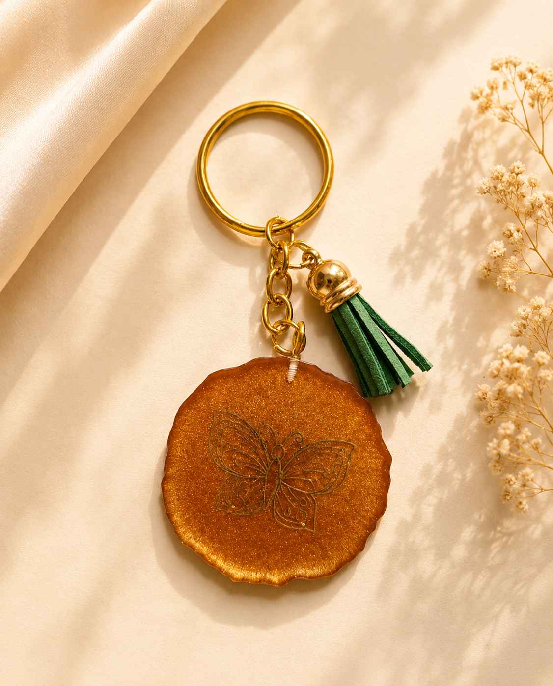 Resin Luxury Keychain