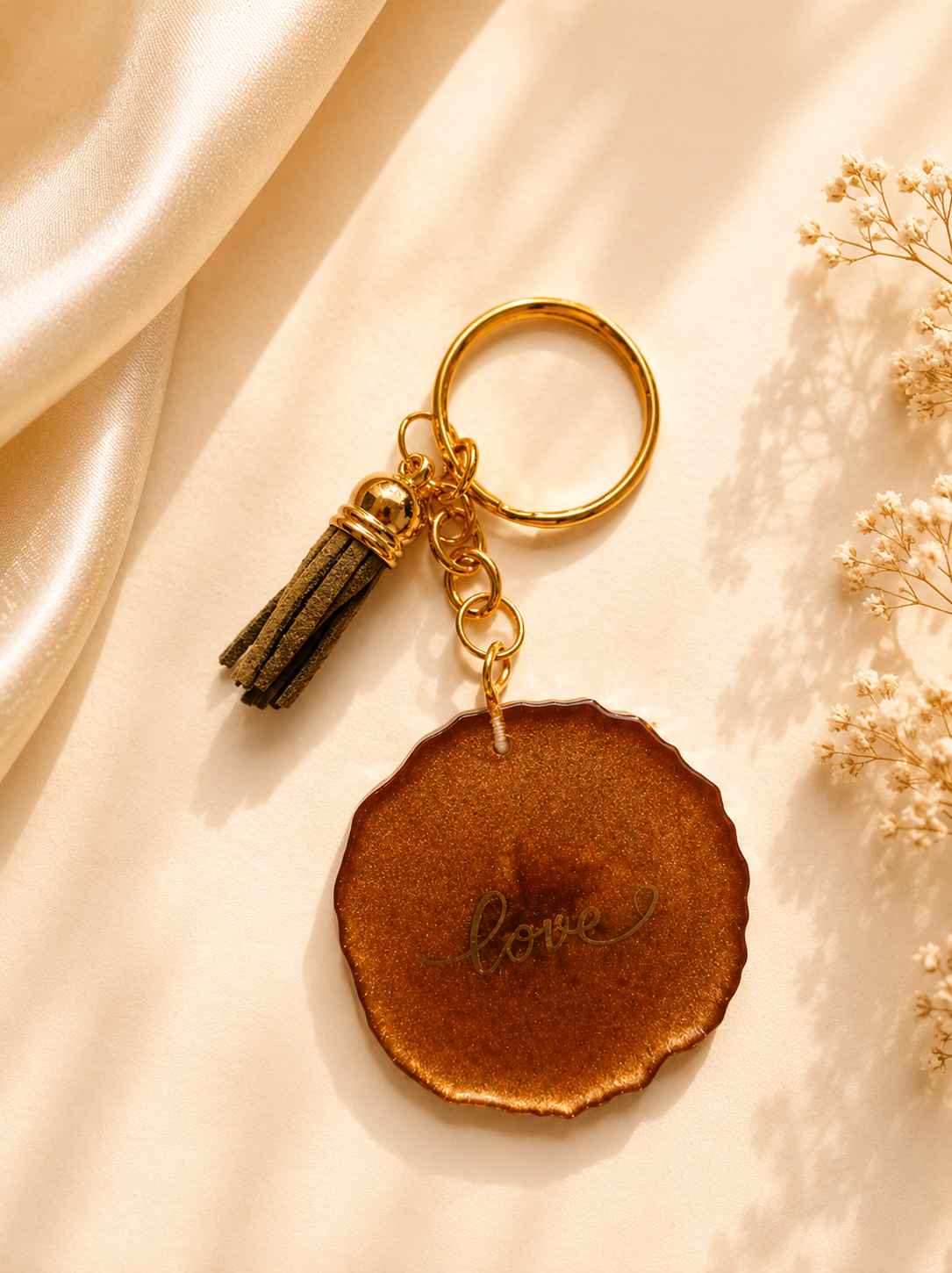 Resin Luxury Keychain