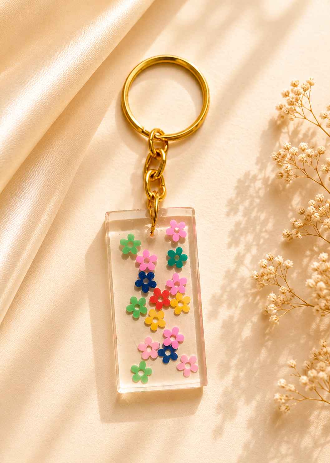 Resin Luxury Keychain