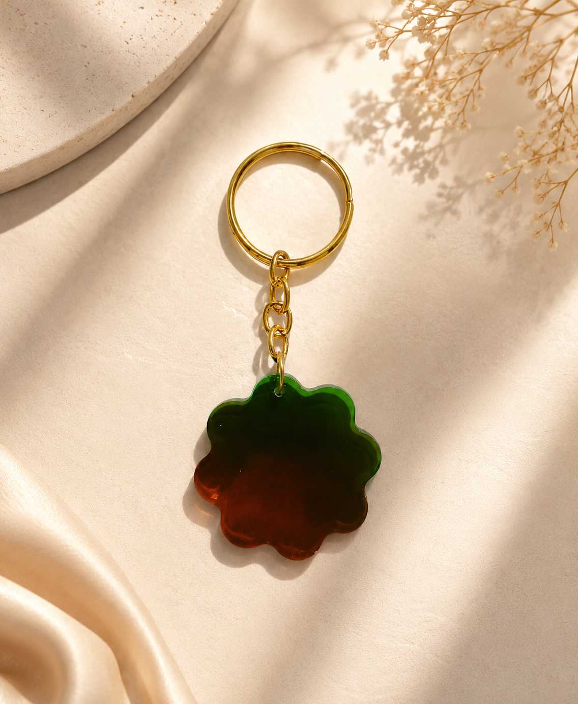 Resin Luxury Keychain