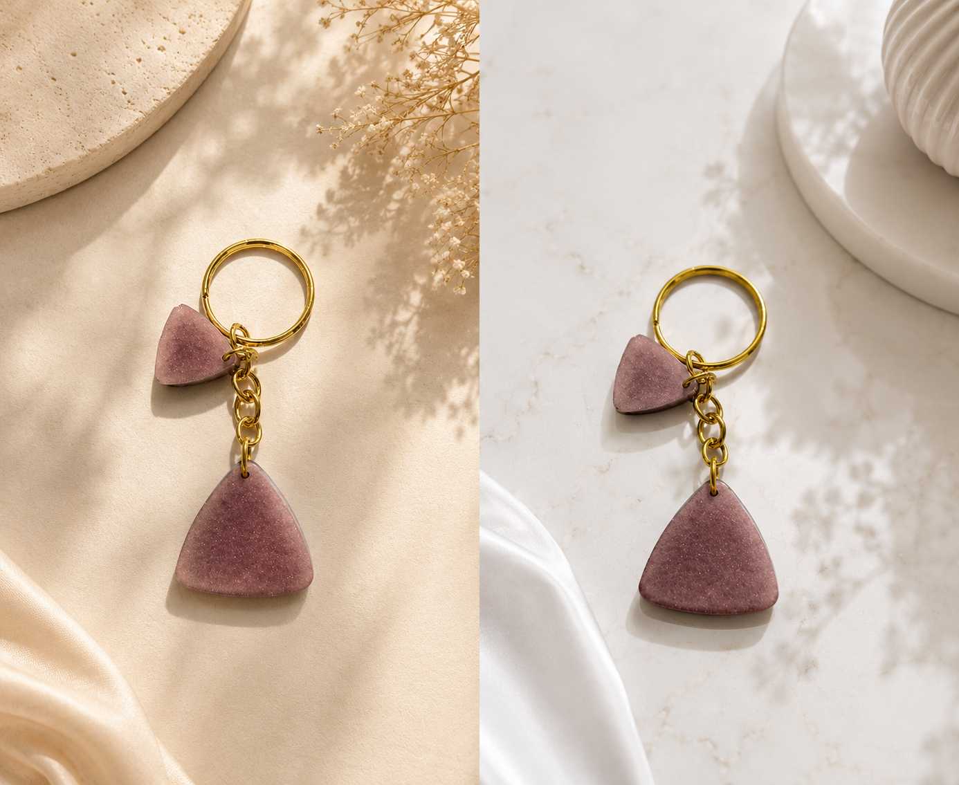 Resin Luxury Keychain