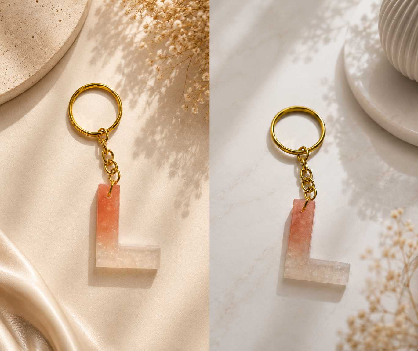 Resin Luxury Keychain
