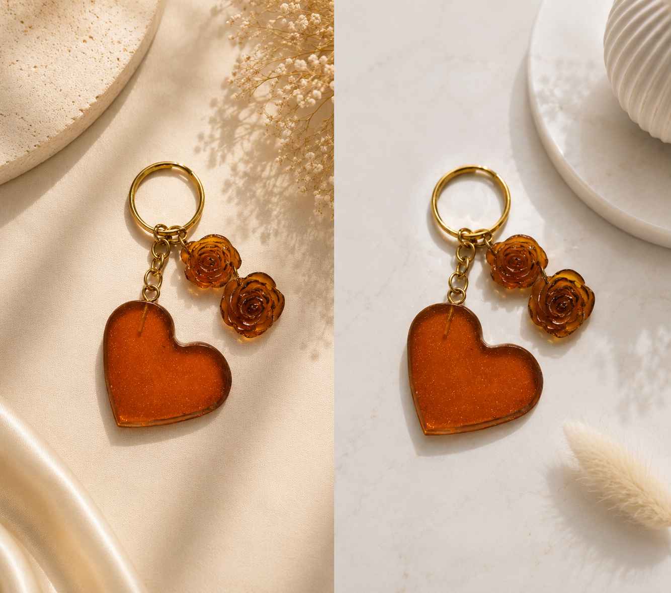 Resin Luxury Keychain