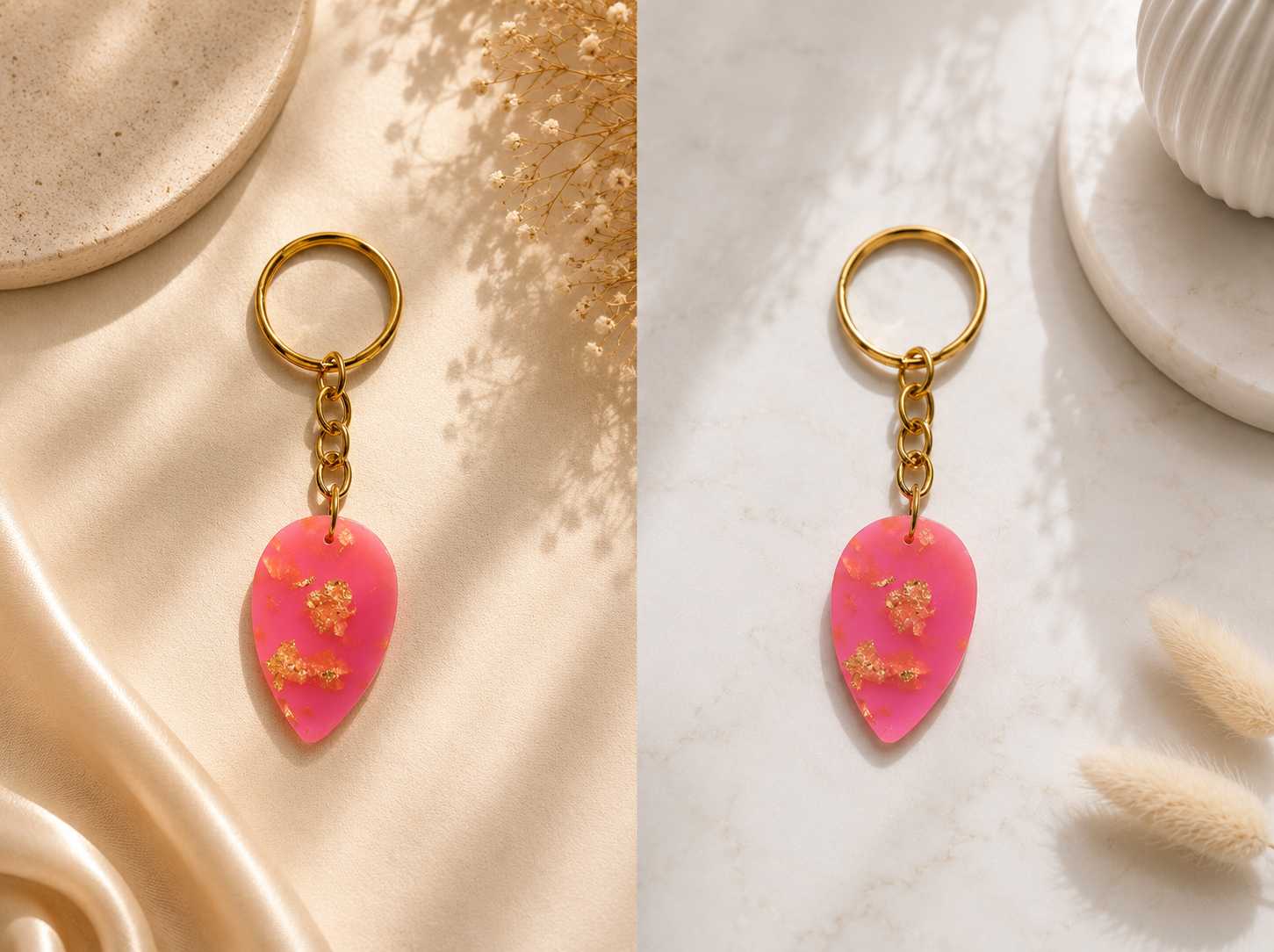 Resin Luxury Keychain