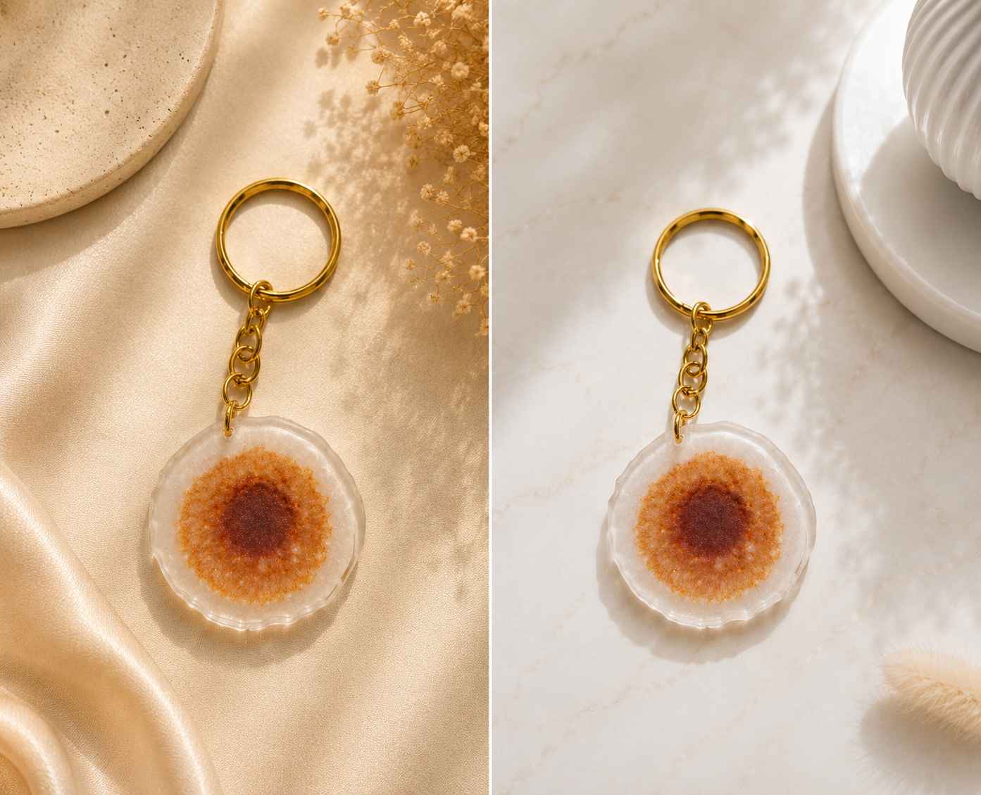 Resin Luxury Keychain
