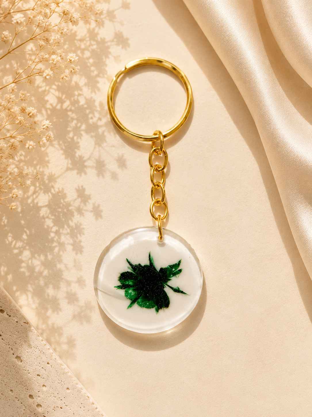 Resin Luxury Keychain