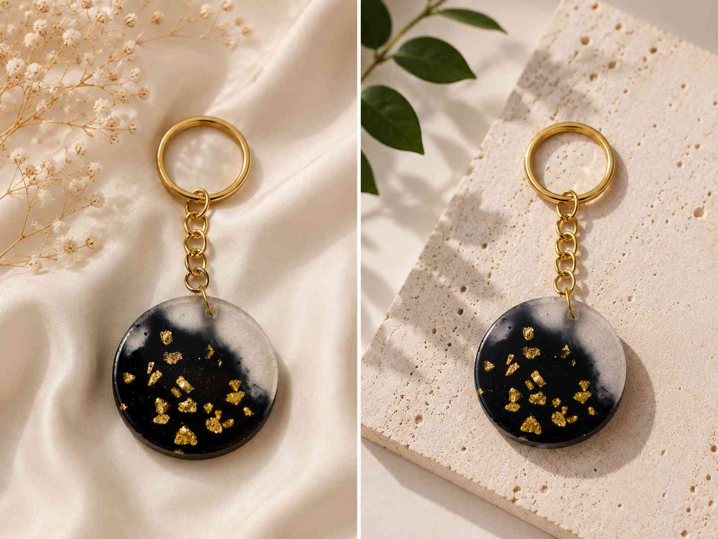 Resin Luxury Keychain