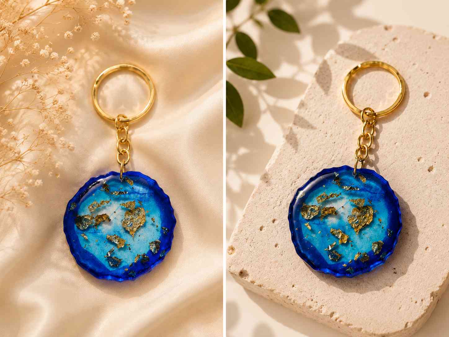 Resin Luxury Keychain