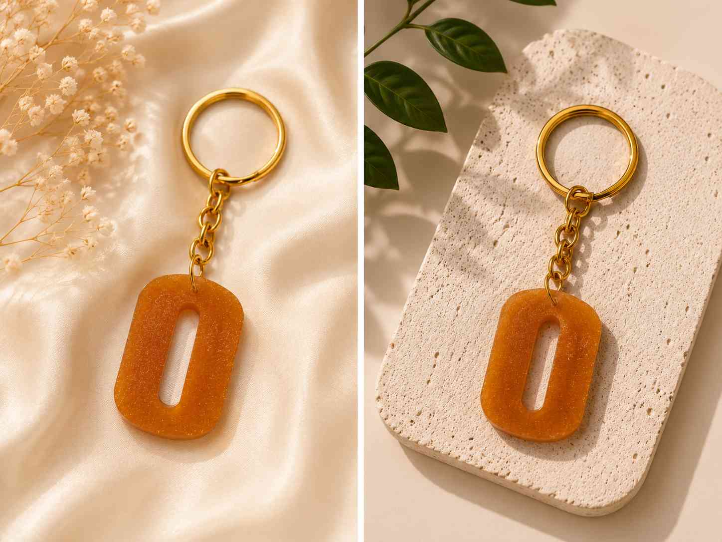 Resin Luxury Keychain