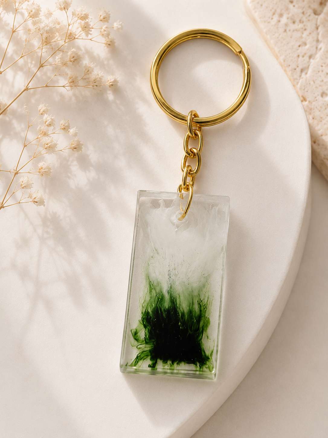 Resin Luxury Keychain