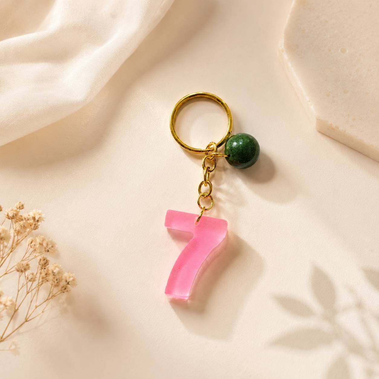 Resin Luxury Keychain