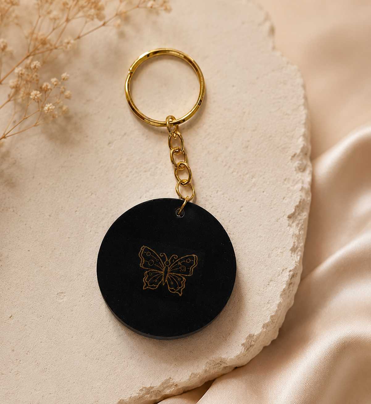 Resin Luxury Keychain