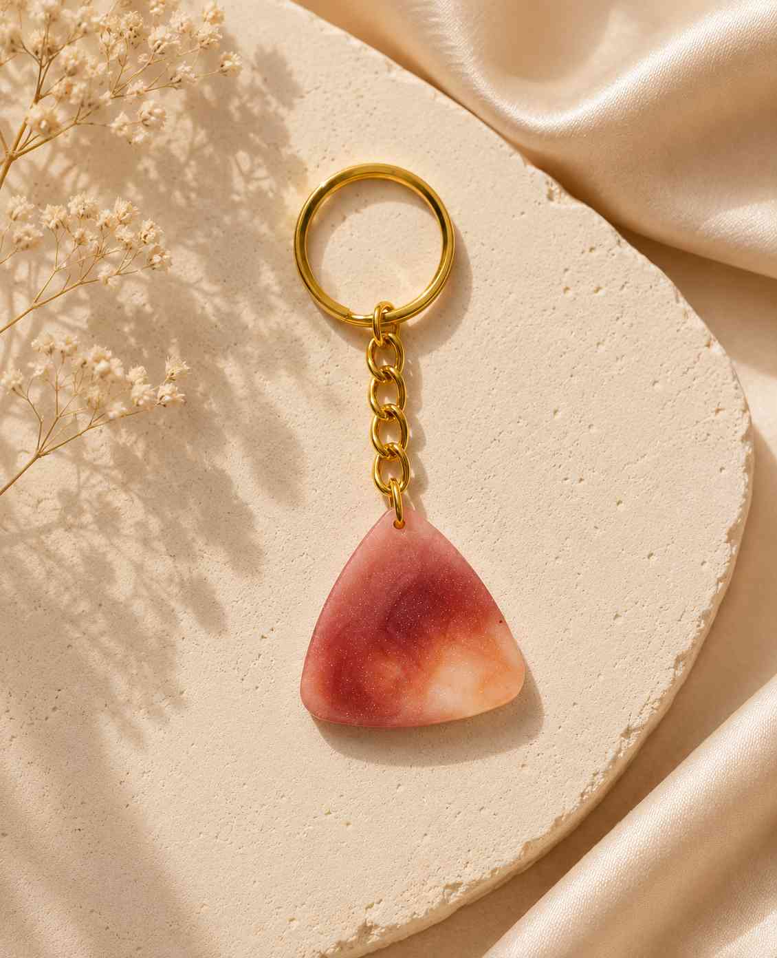 Resin Luxury Keychain