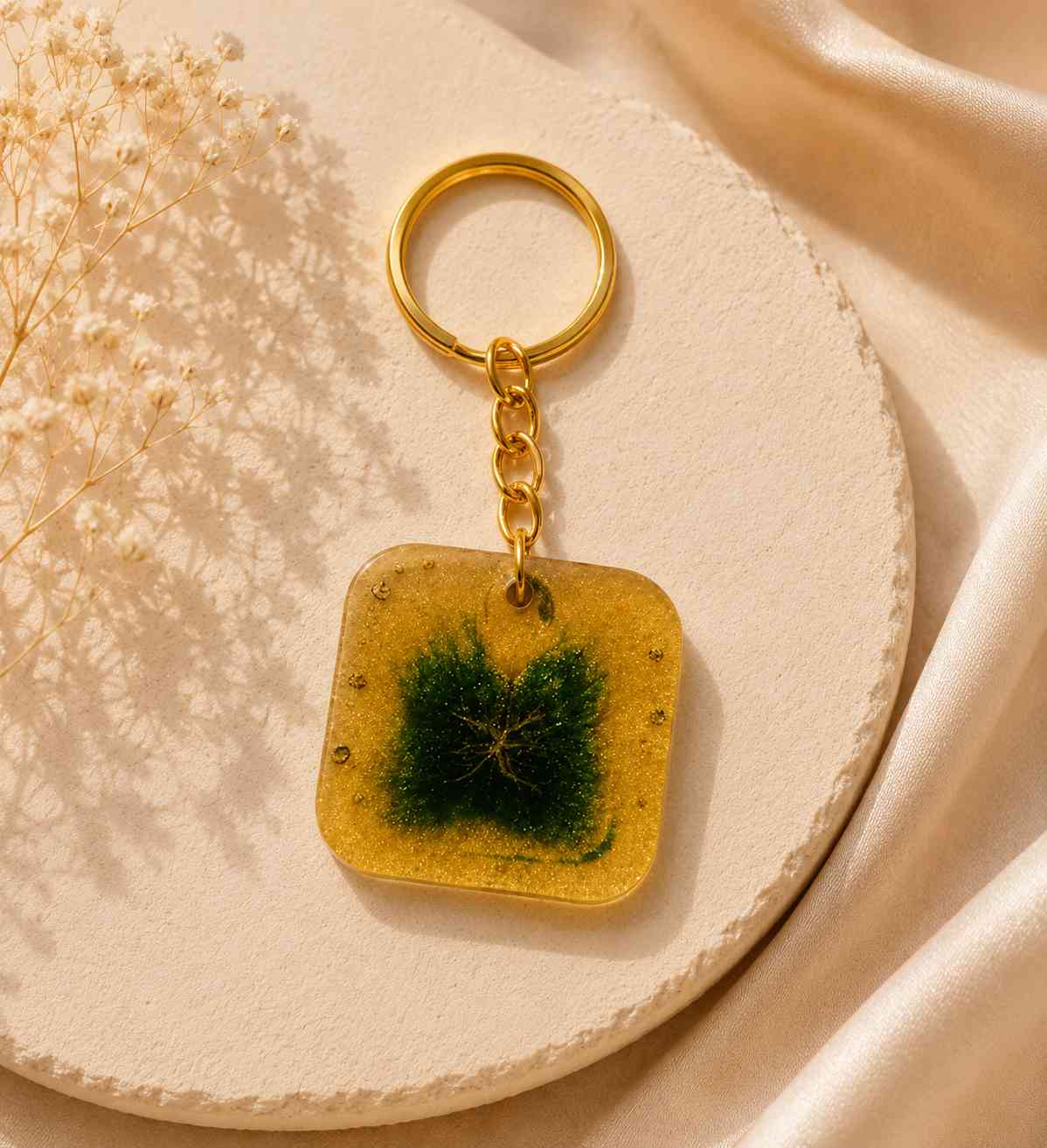 Resin Luxury Keychain