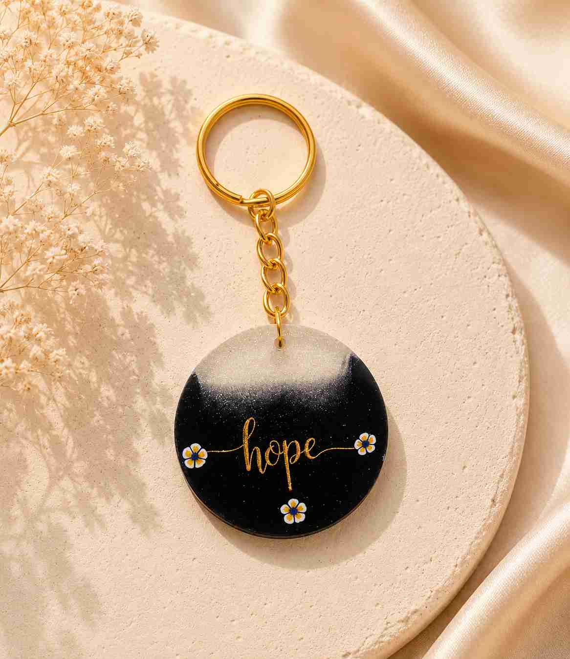 Resin Luxury Keychain