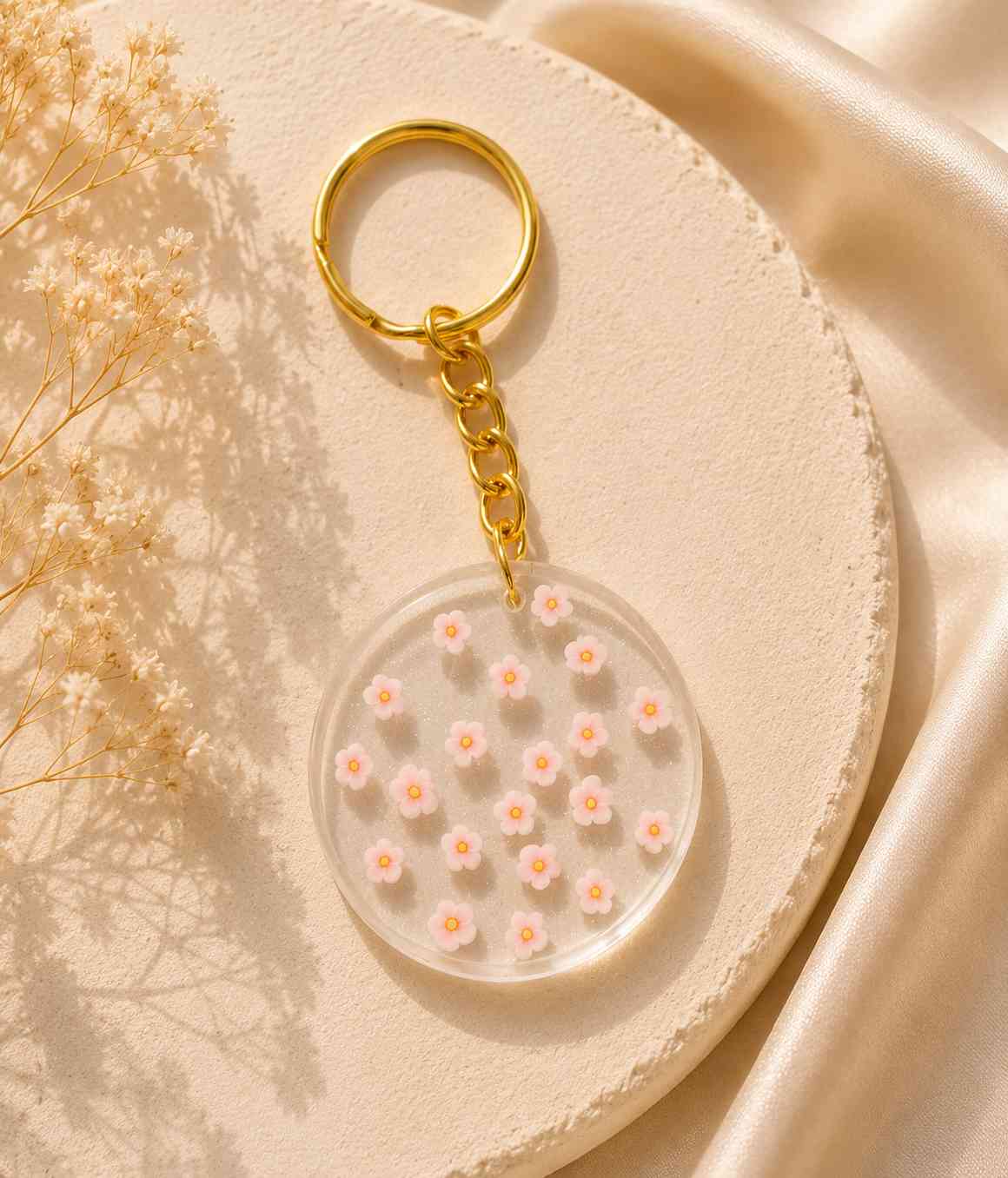 Resin Luxury Keychain