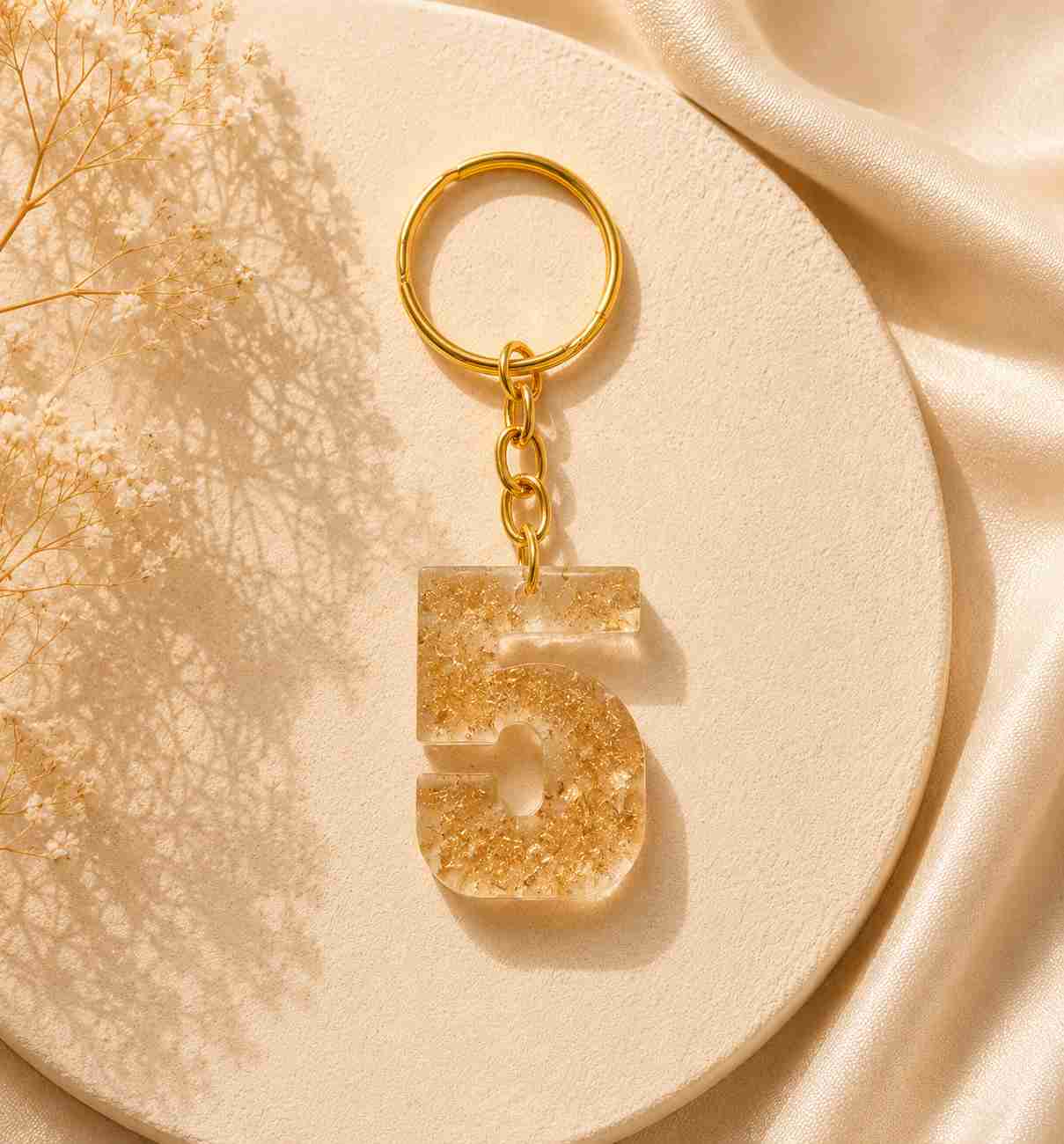 Resin Luxury Keychain