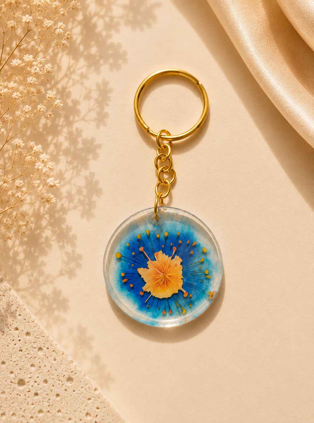 Resin Luxury Keychain