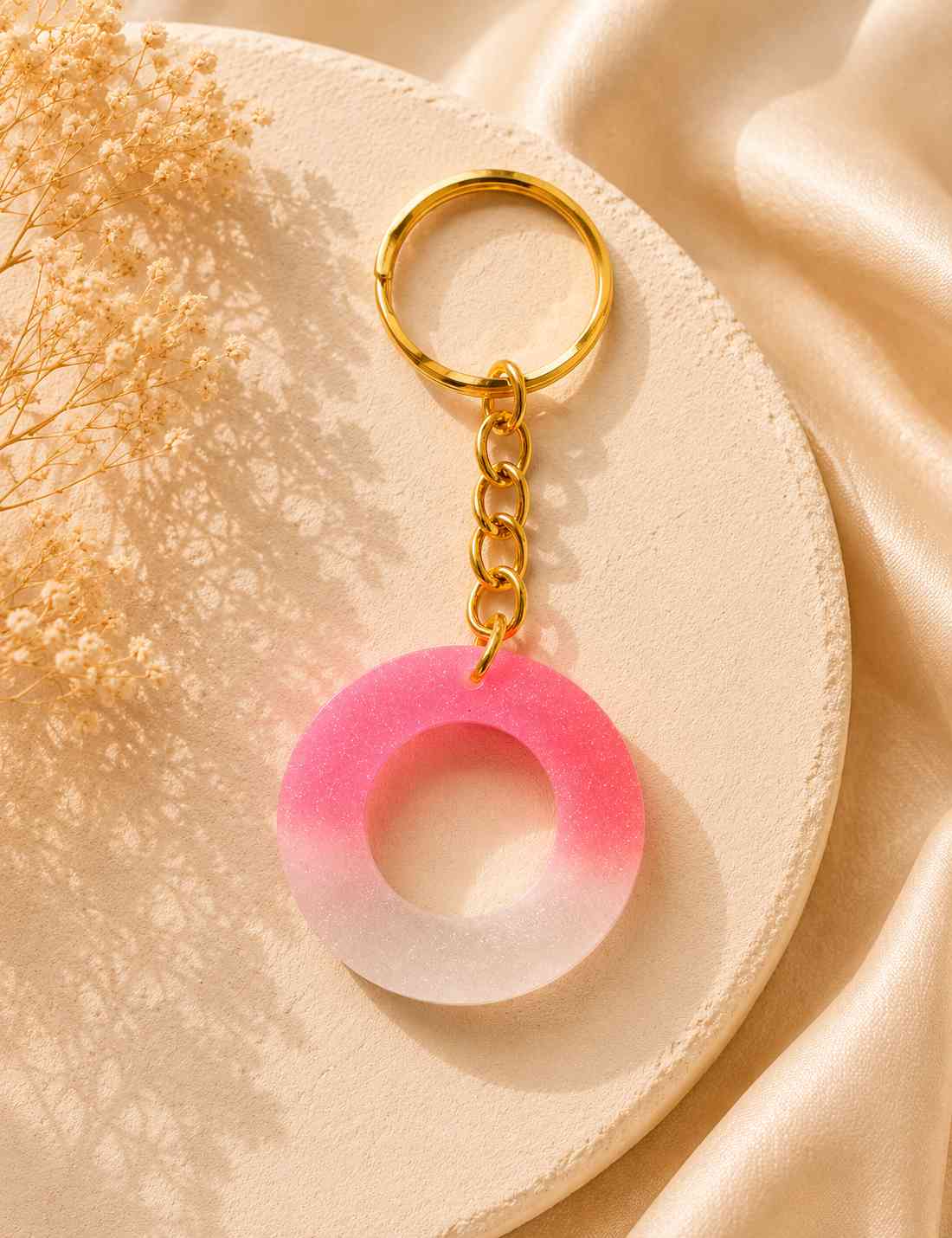 Resin Luxury Keychain