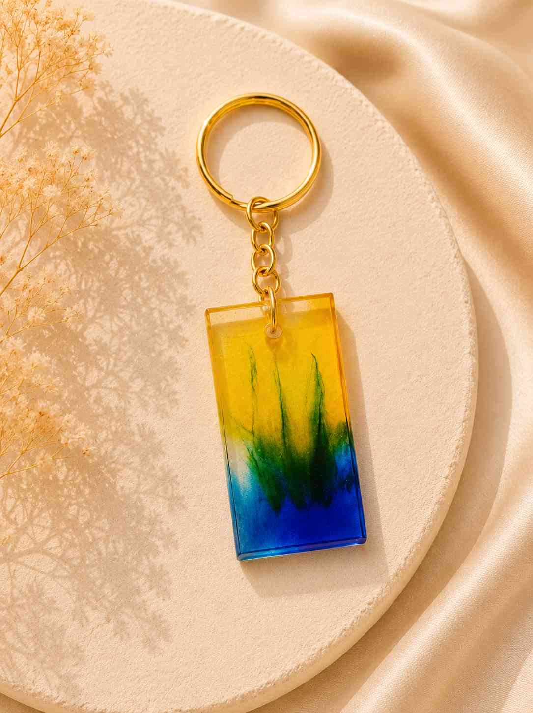 Resin Luxury Keychain
