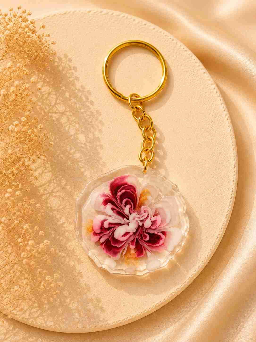 Resin Luxury Keychain