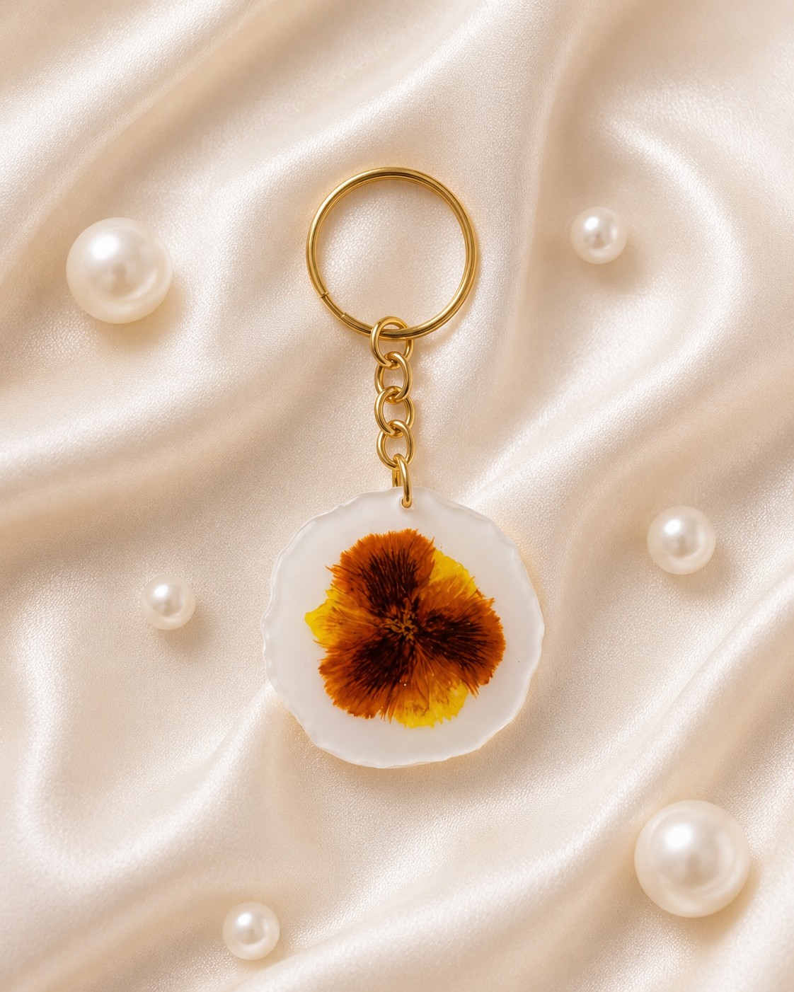 Resin Luxury Keychain