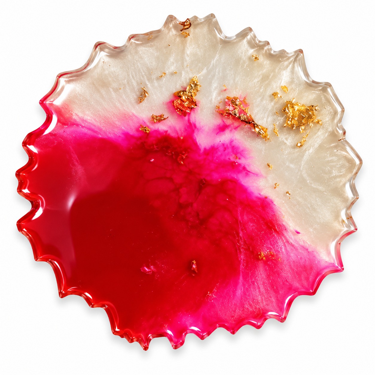 Resin Luxury Tea Coaster (6 Pcs)