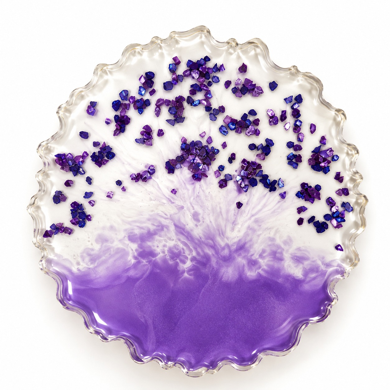 Resin Luxury Tea Coaster (6 Pcs)