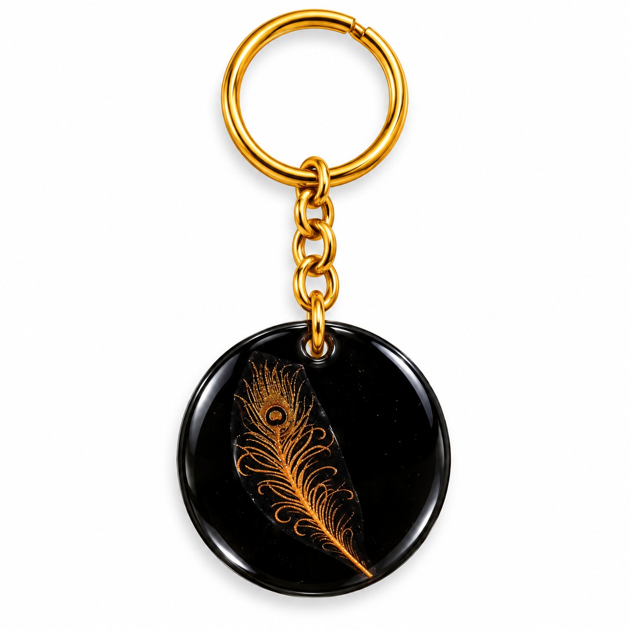 Resin Luxury Keychain