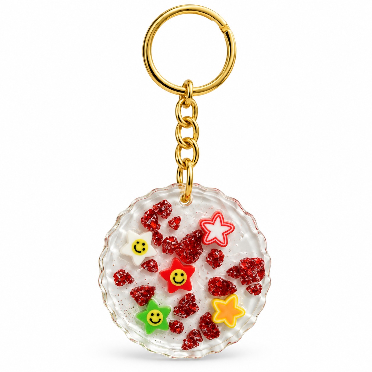 Resin Luxury Keychain