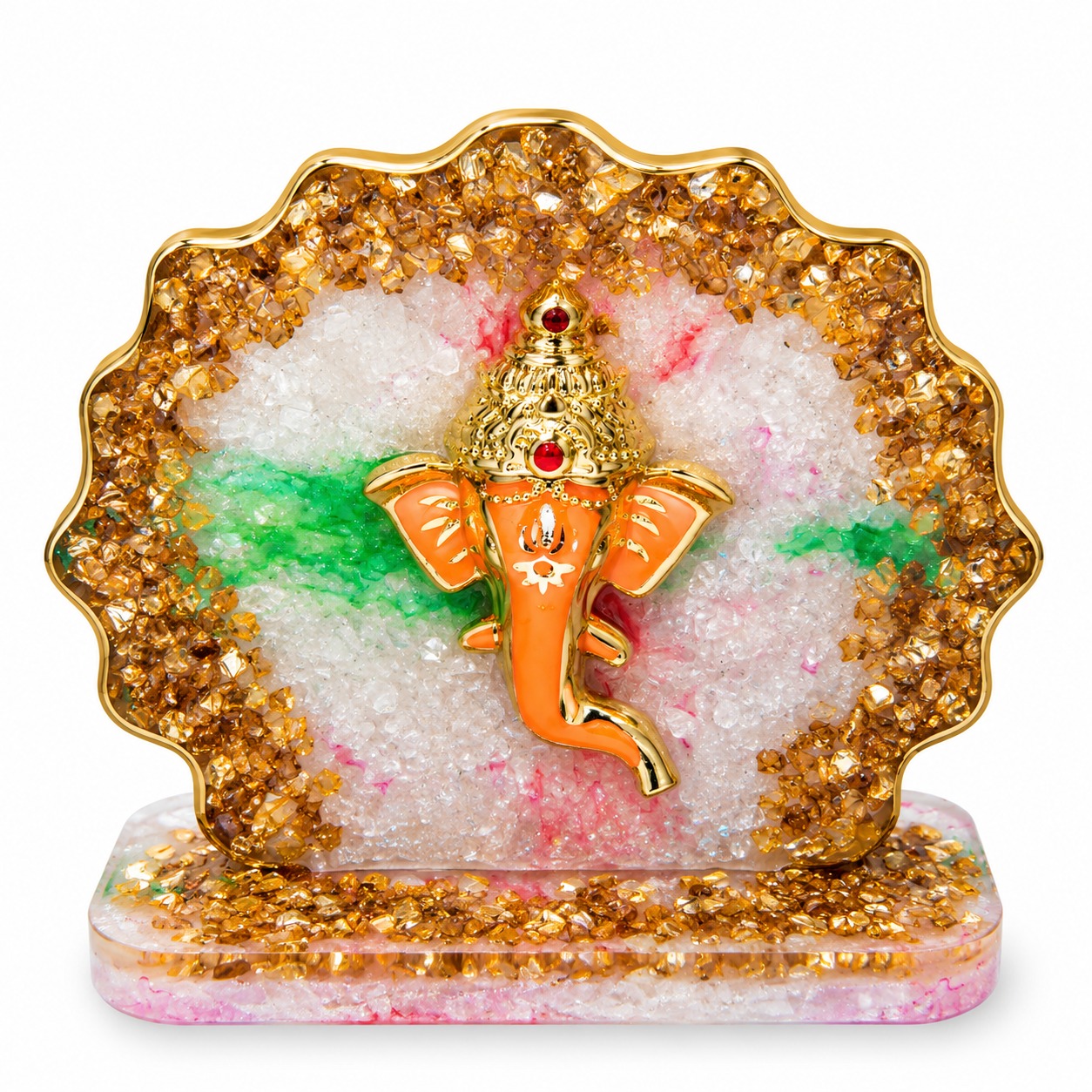 Lord Ganesha Resin Showpiece