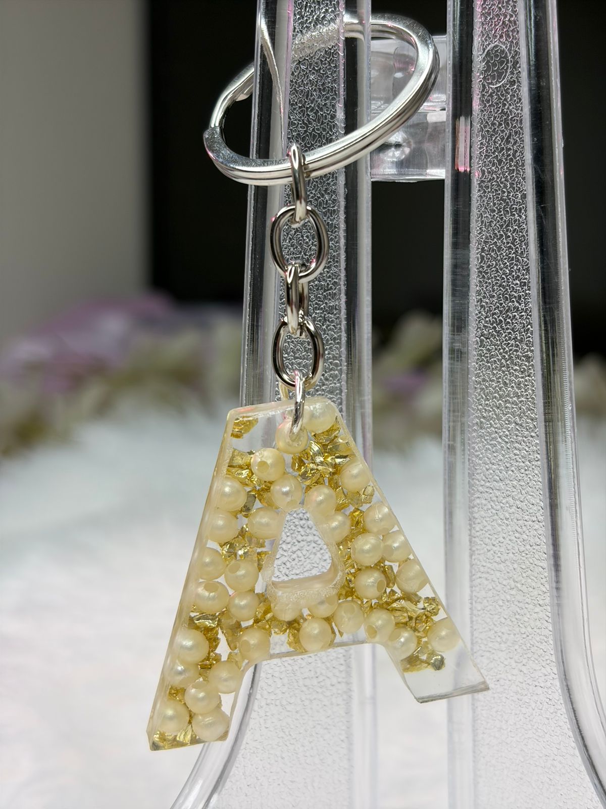 Resin Luxury Keychain