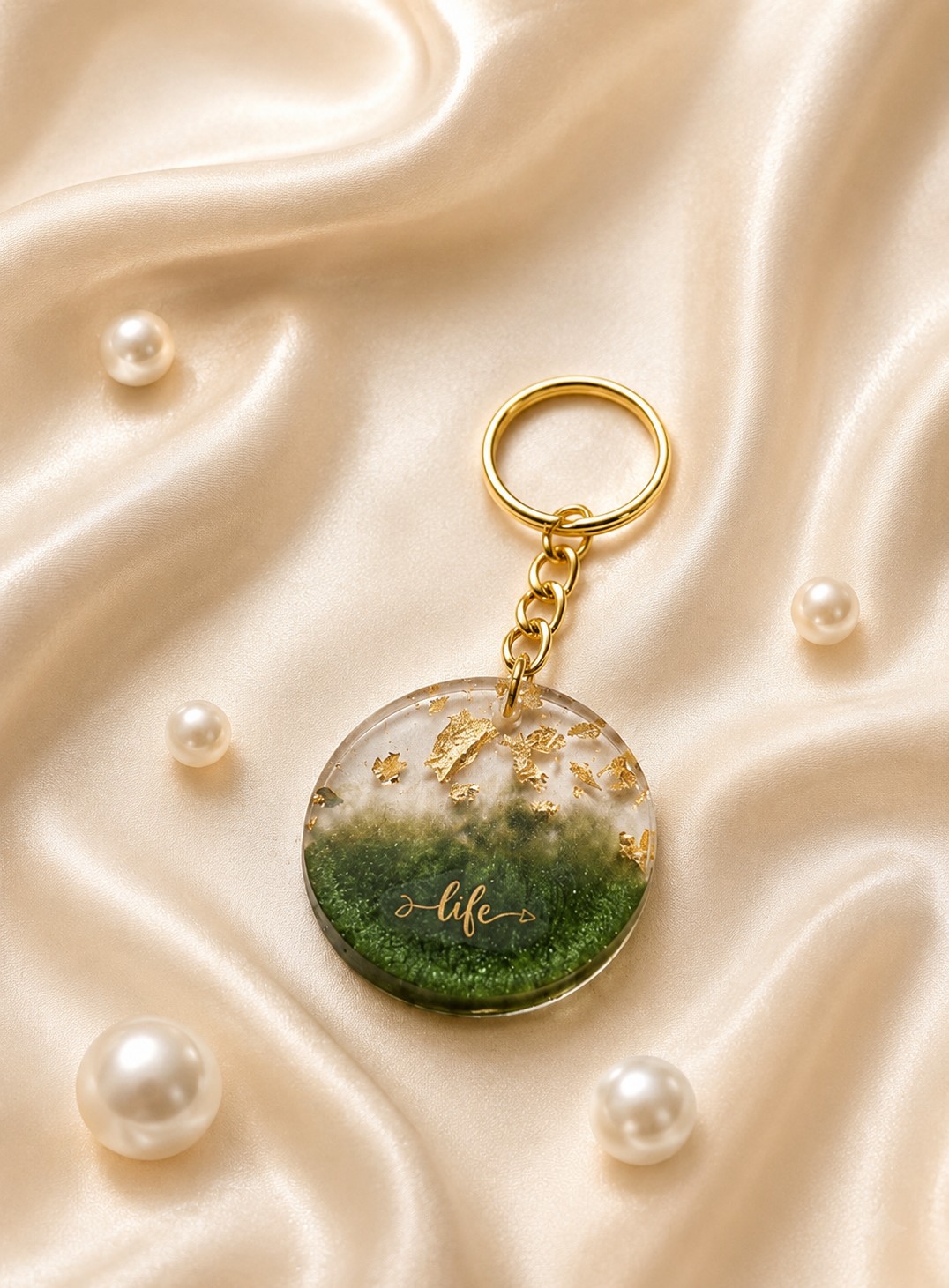 Resin Luxury Keychain
