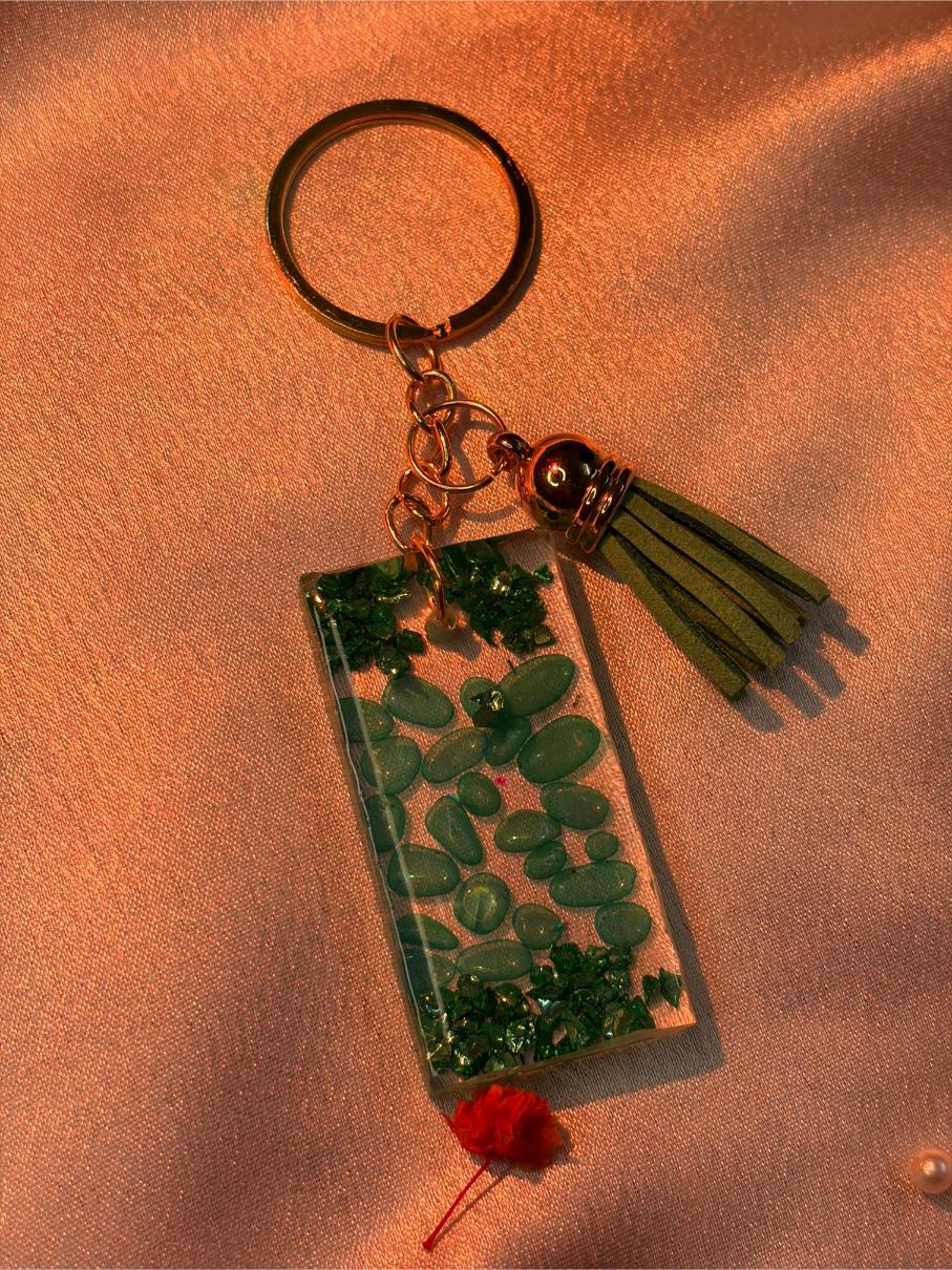 Resin Luxury Keychain