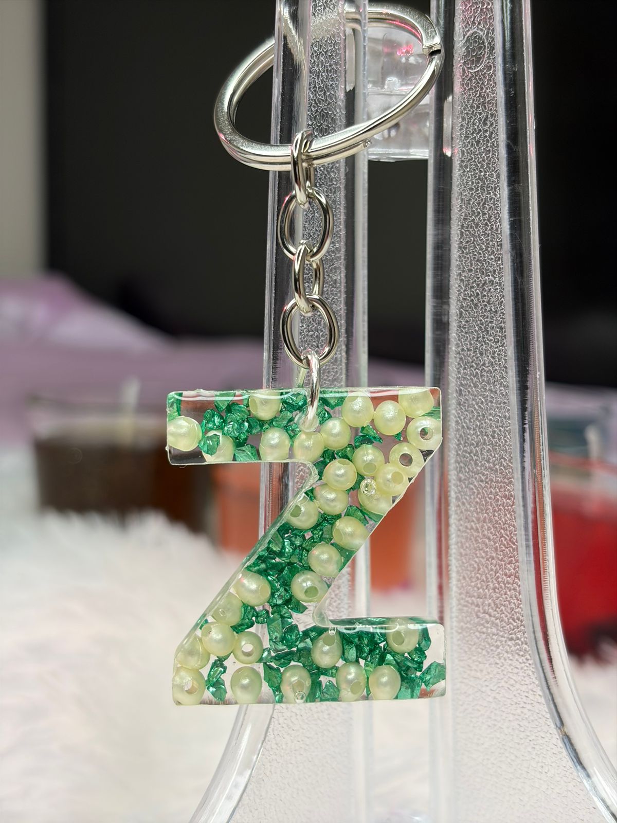 Resin Luxury Keychain