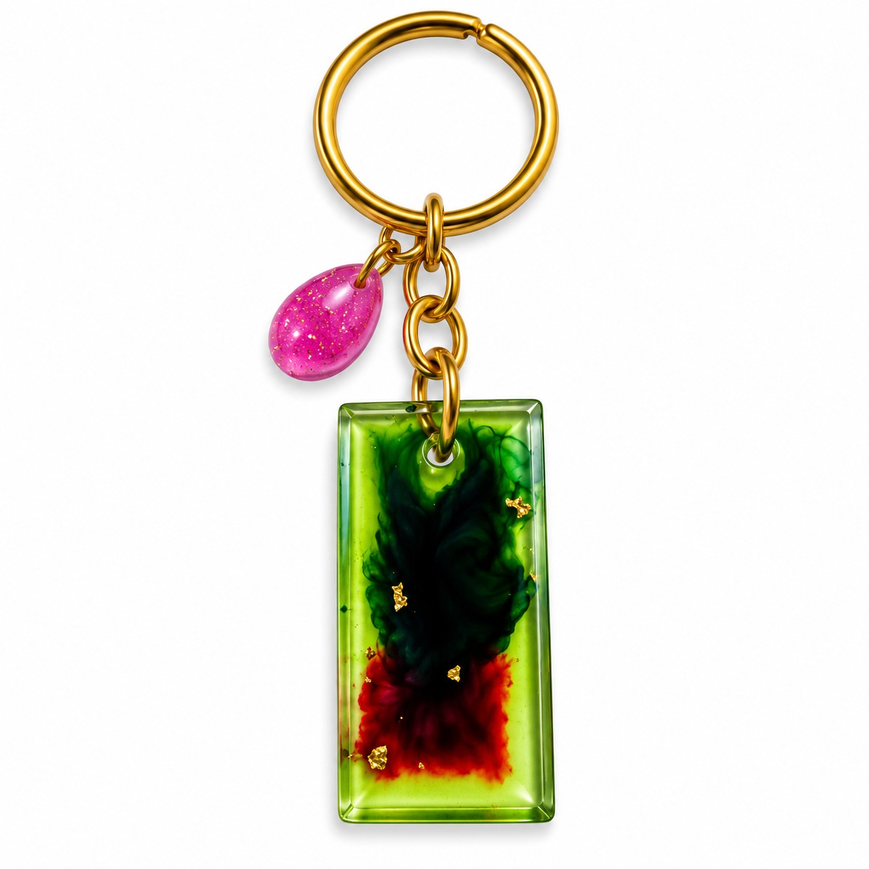 Resin Luxury Keychain