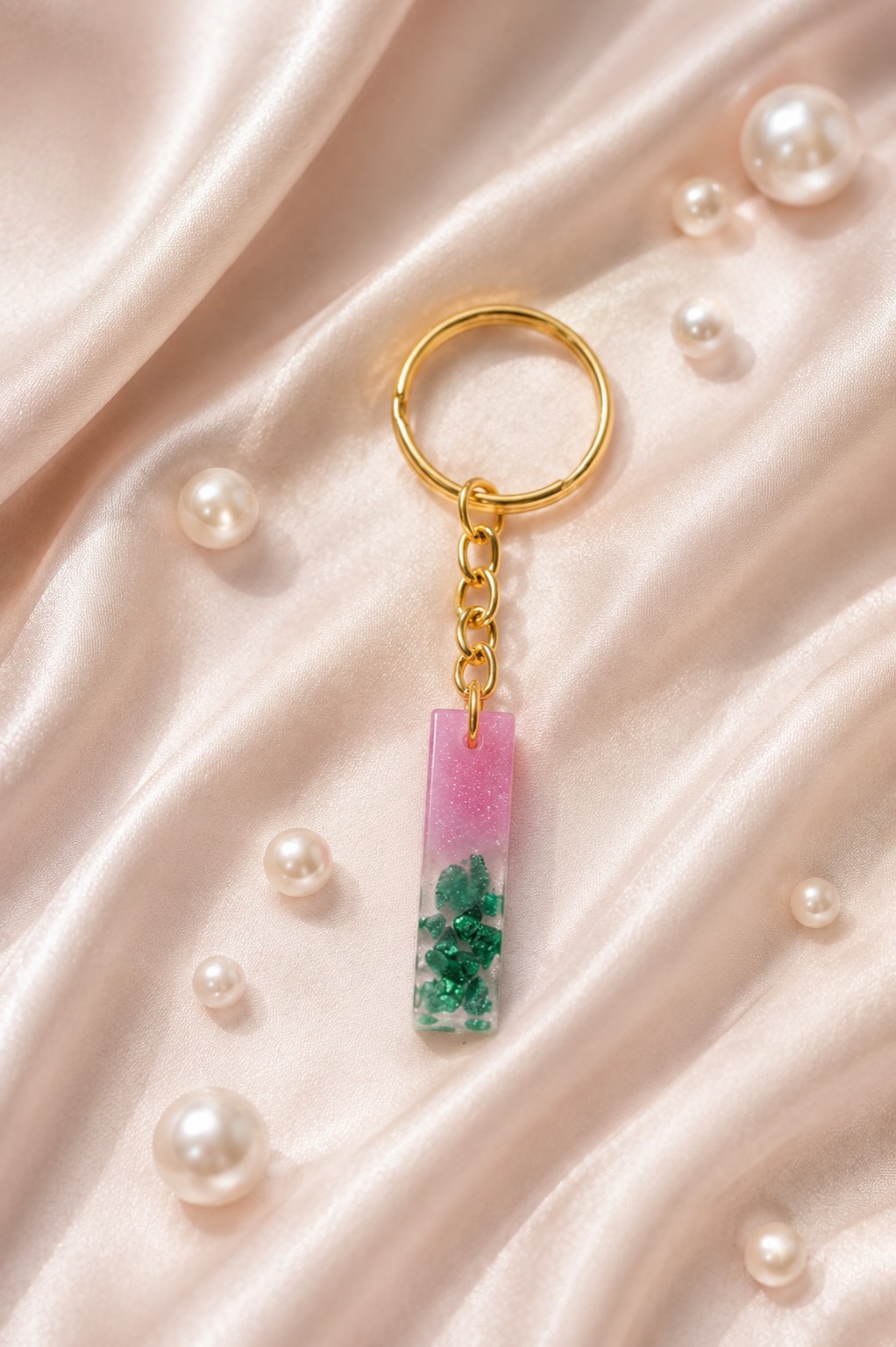 Resin Luxury Keychain