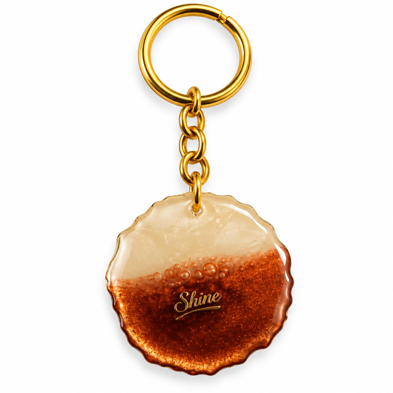 Resin Luxury Keychain