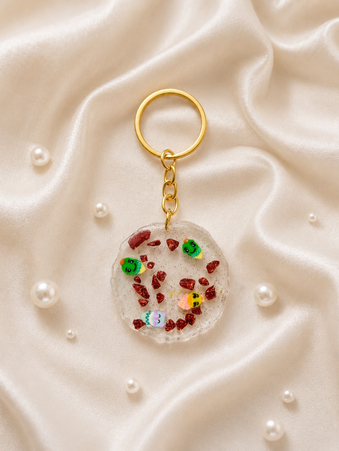Resin Luxury Keychain