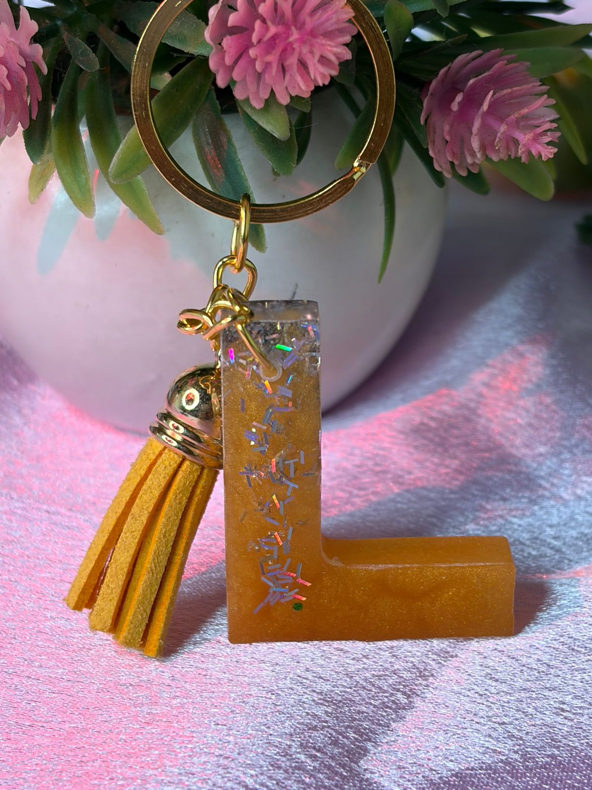 Resin Luxury Keychain