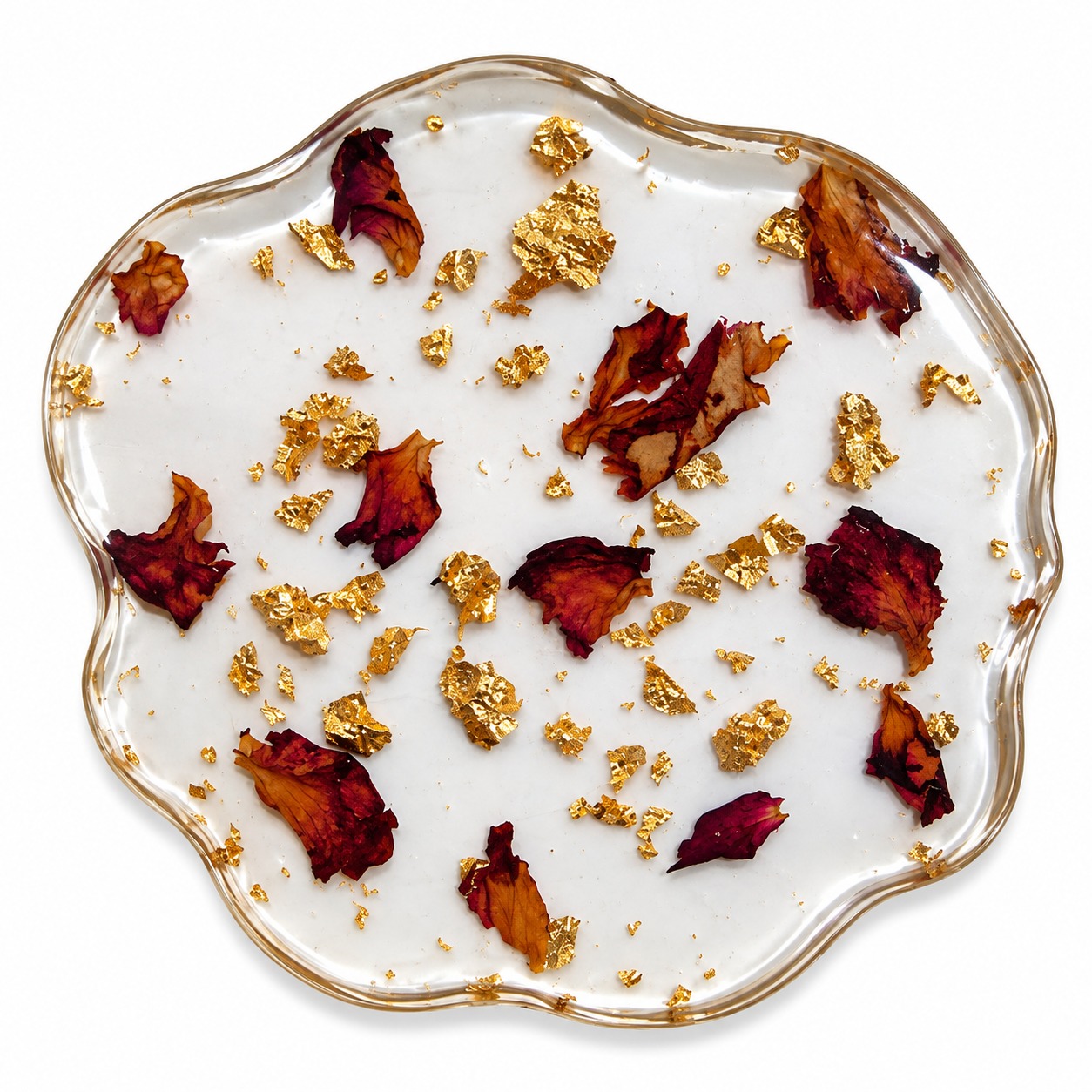 Resin Luxury Tea Coaster (6 Pcs)