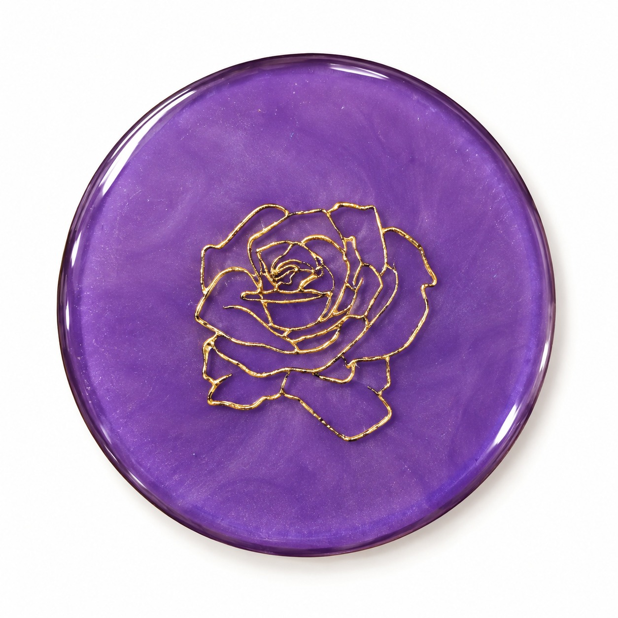 Resin Luxury Tea Coaster (6 Pcs)