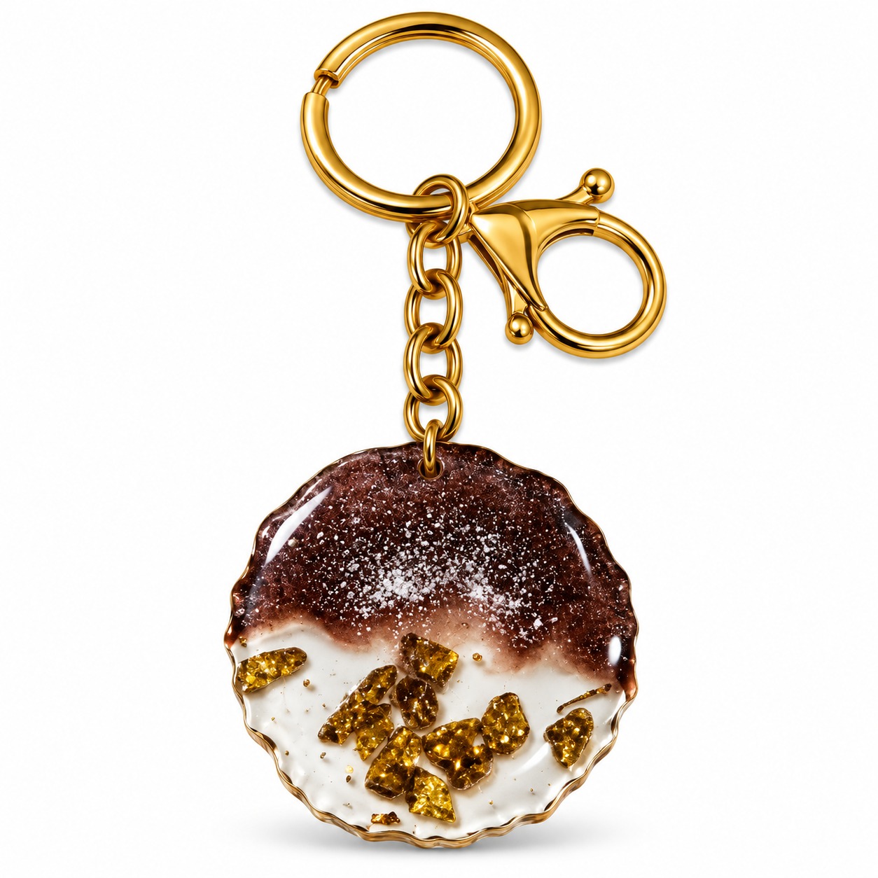 Resin Luxury Keychain