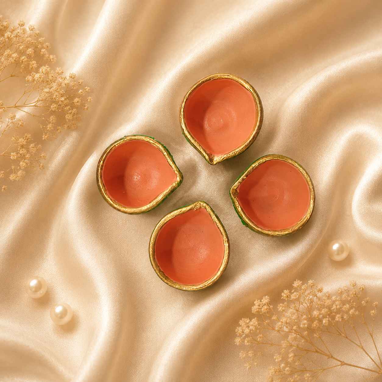 Premium Desi Diya (4Pcs) SET